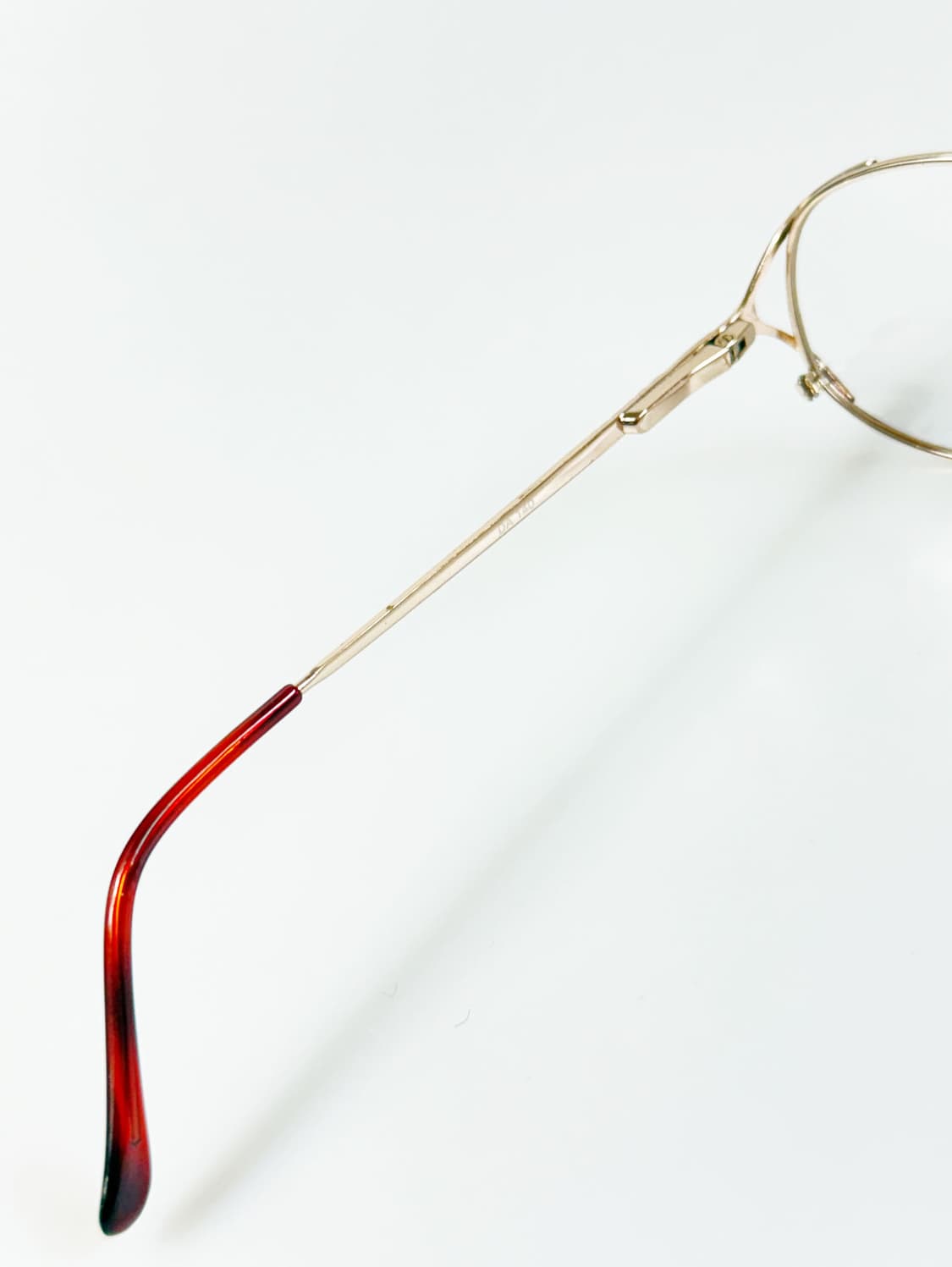 90s 유로피안 골드 레오파드 클래식 라운드 빈티지 안경 상품이미지7