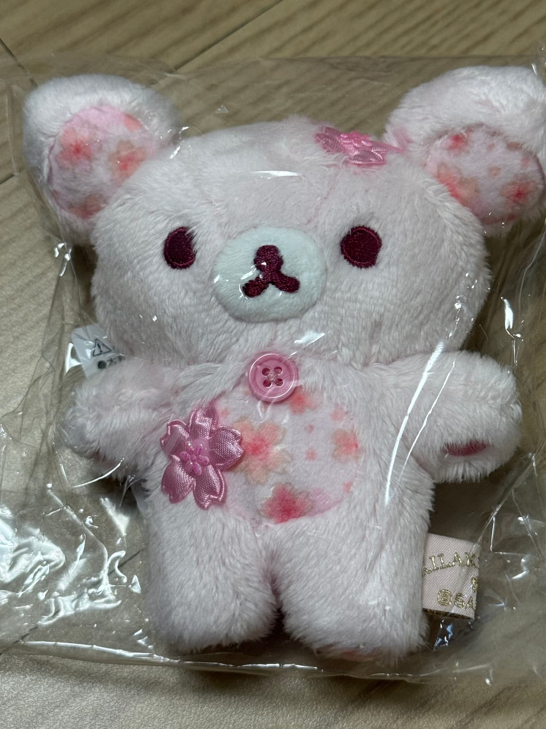 벚꽃 코리락쿠마 마스코트 인형 키링 상품이미지1