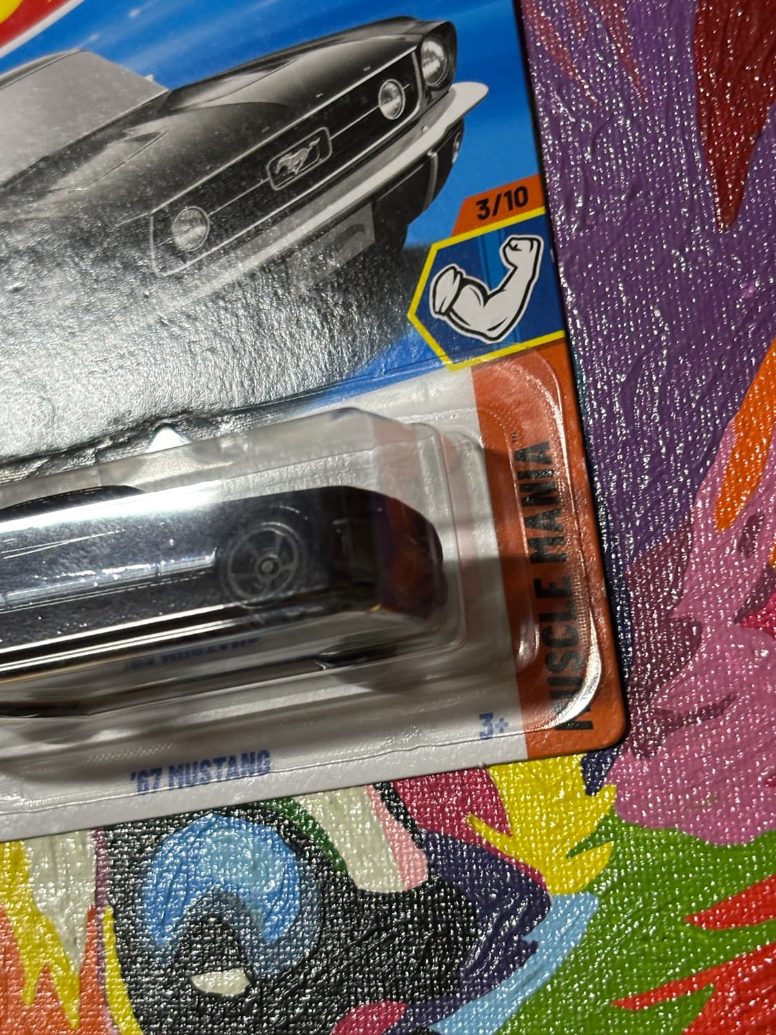 미개봉) 67년식 머스탱 다이캐스트 핫휠 인테리어 소품 상품이미지3
