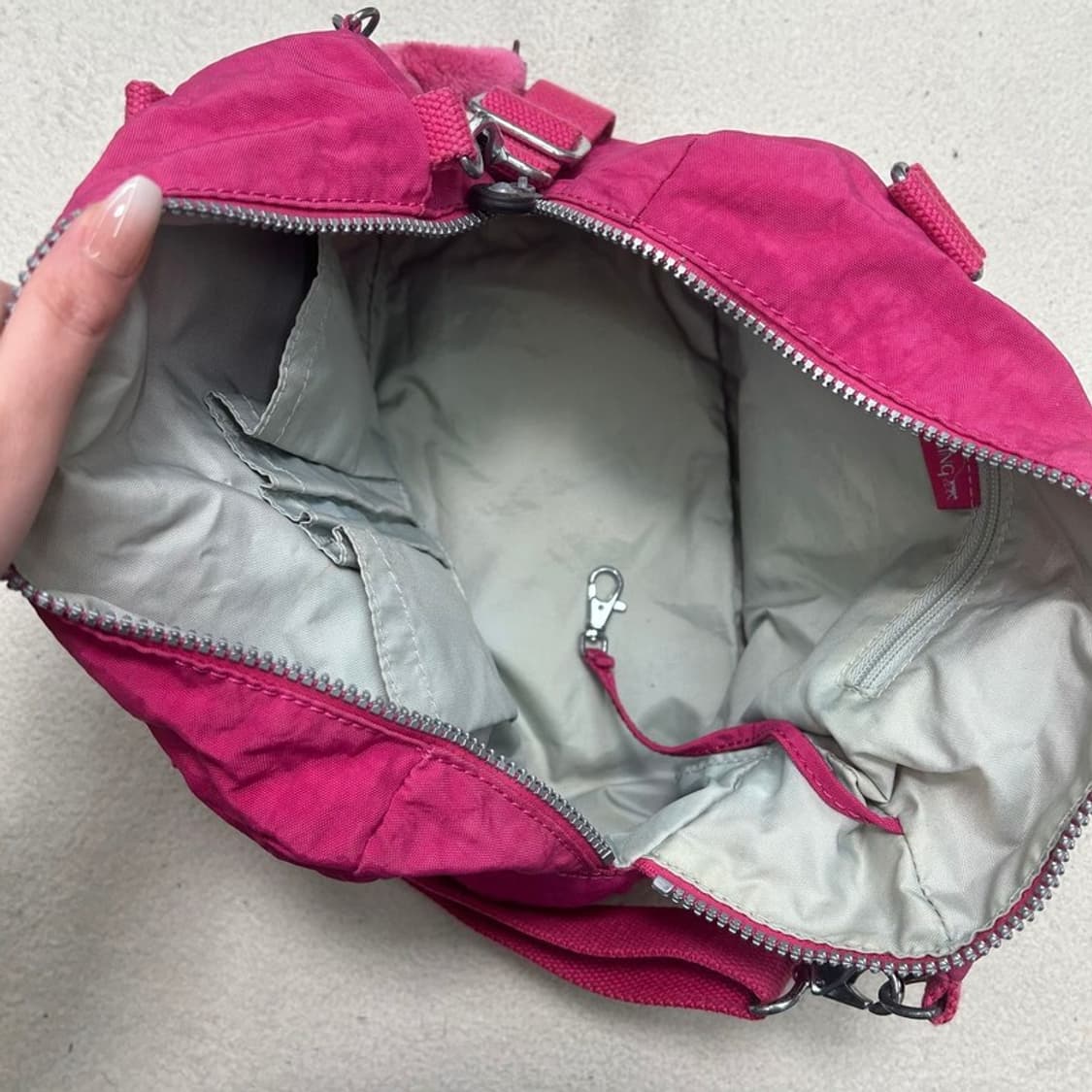 키플링 숄더백 핑크 상품이미지6