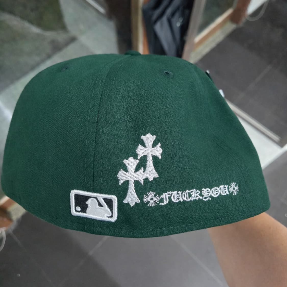 뉴에라 NY 크롬 자수 진녹 712 / 738/ 758 사이즈 상품이미지3