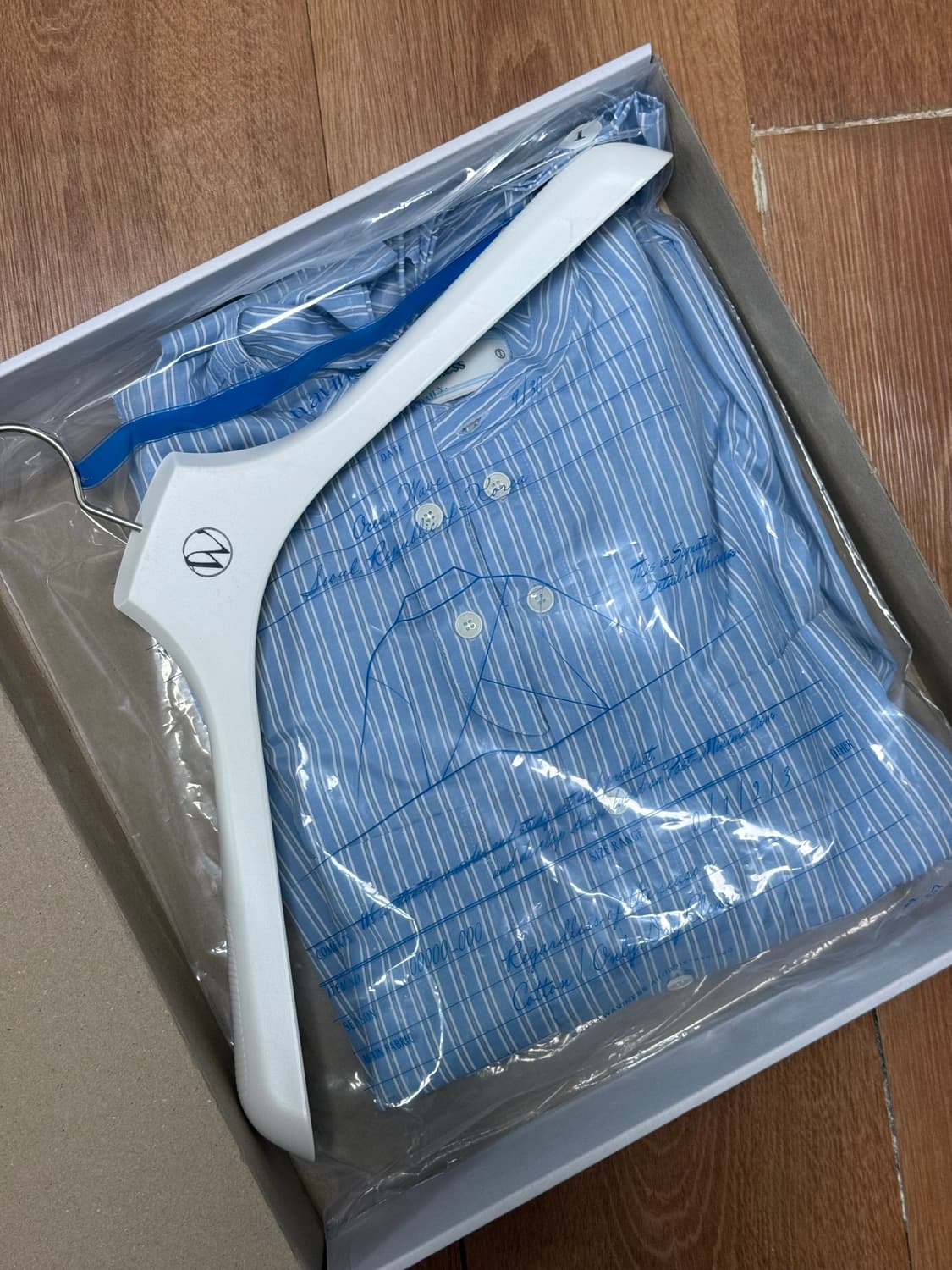 웨이비니스 차이나카라 셔츠 새상품 1사이즈 상품이미지1