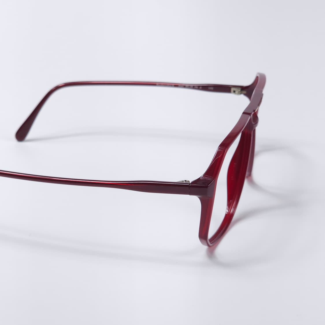 80's 로덴스톡 RODENSTOCK 독일 올드빈티지 레드 투브릿지 안경 상품이미지5