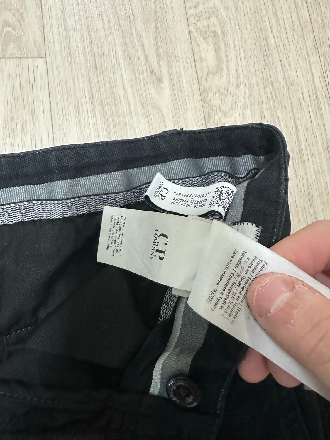 Cp컴퍼니 블랙 카고팬츠 상품이미지5