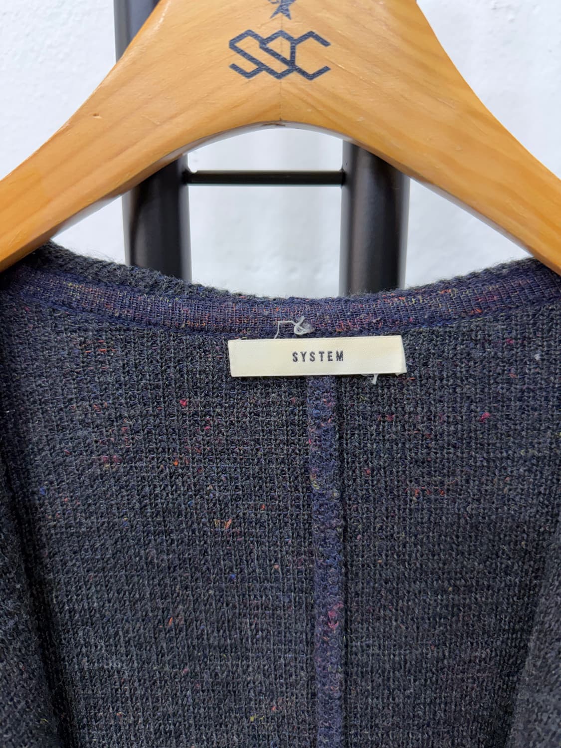 정품) SYSTEM 시스템 한섬 니트 가디건 자켓 90F 상품이미지6