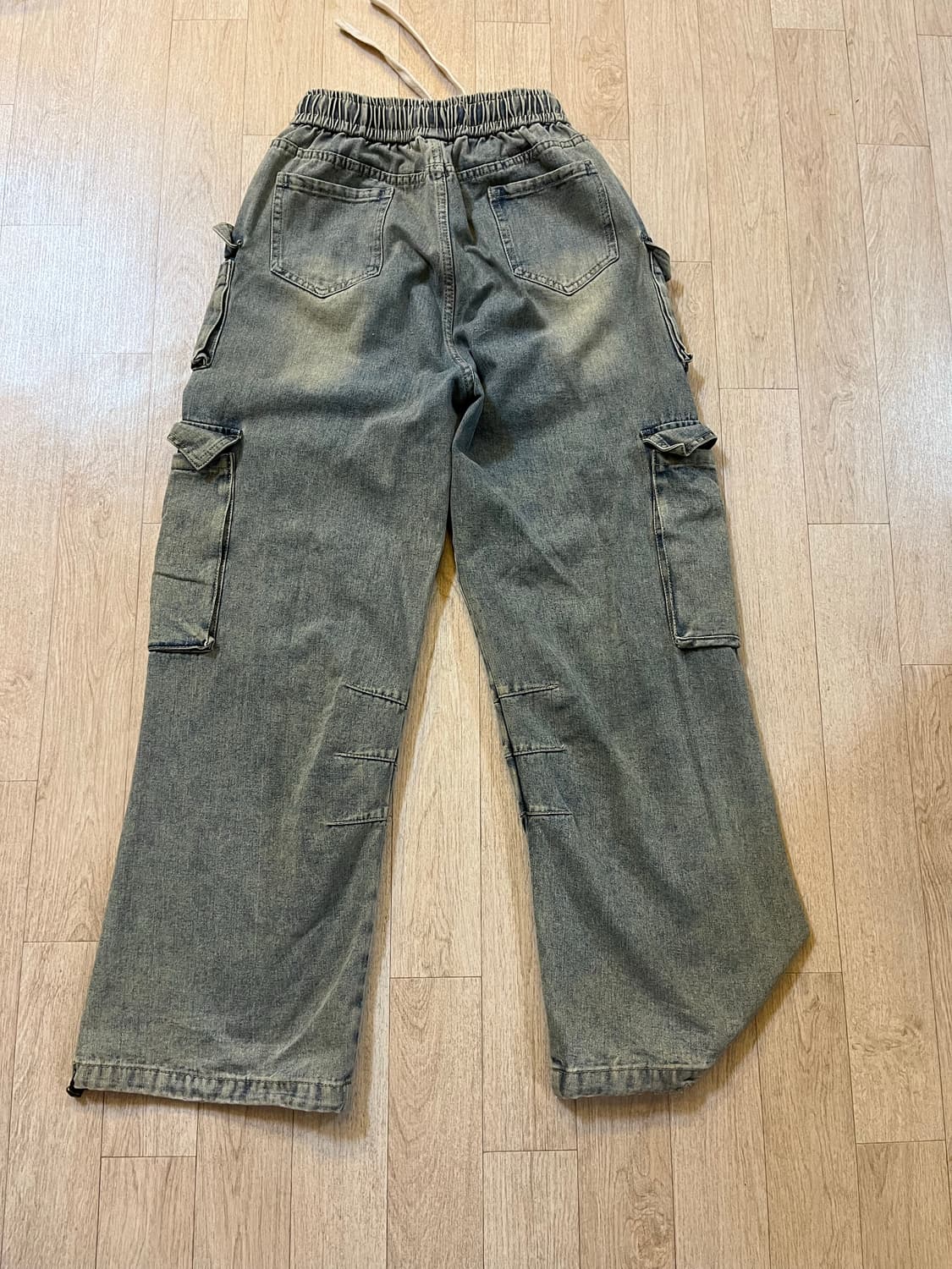 빈티지 카고포켓 와이드데님 상품이미지2