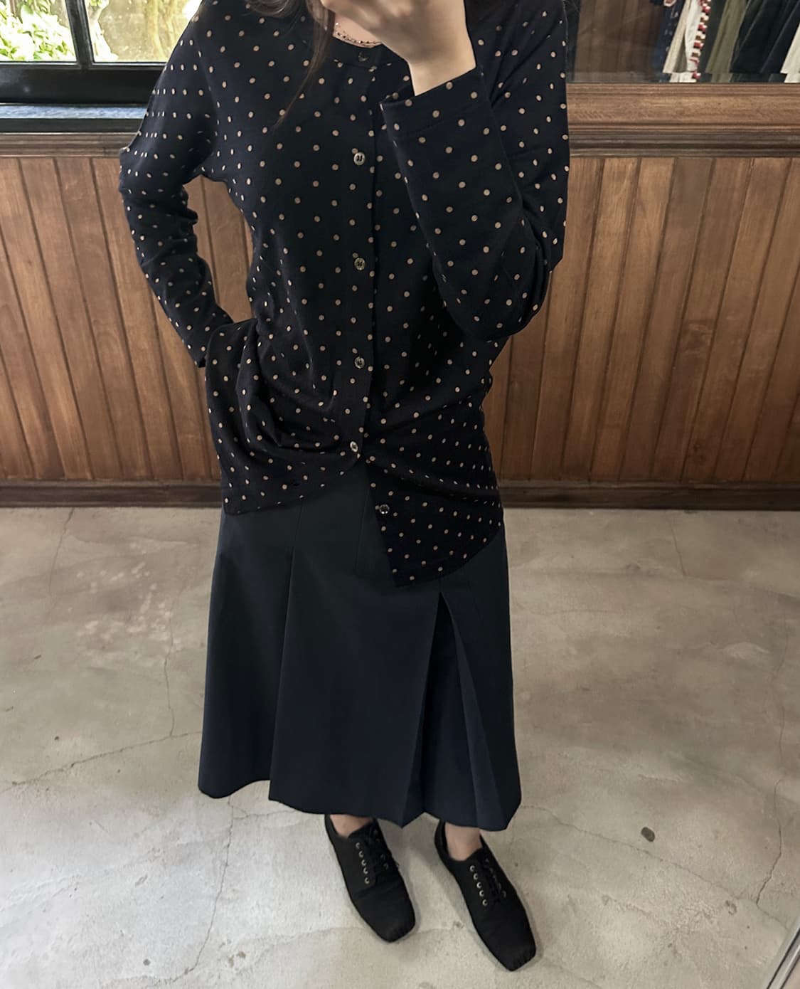 COMME DES GARCONS dot cardigan 상품이미지2