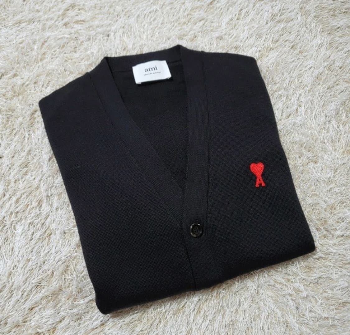 ((새상품)) 아미 메리노울 가디건 상품이미지5