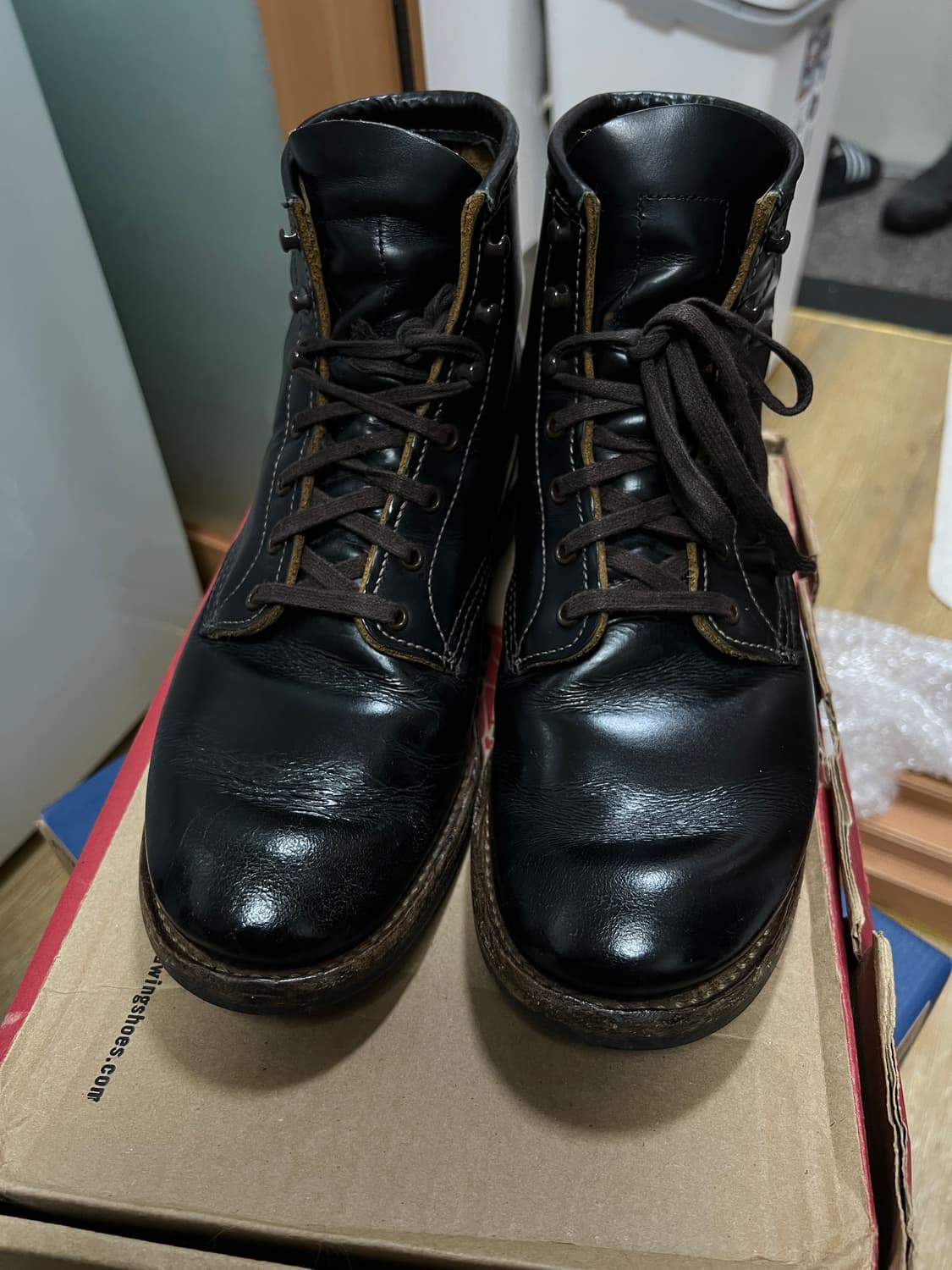 택포49) 레드윙 9060 벡맨 플랫박스 8.5D 265 상품이미지1