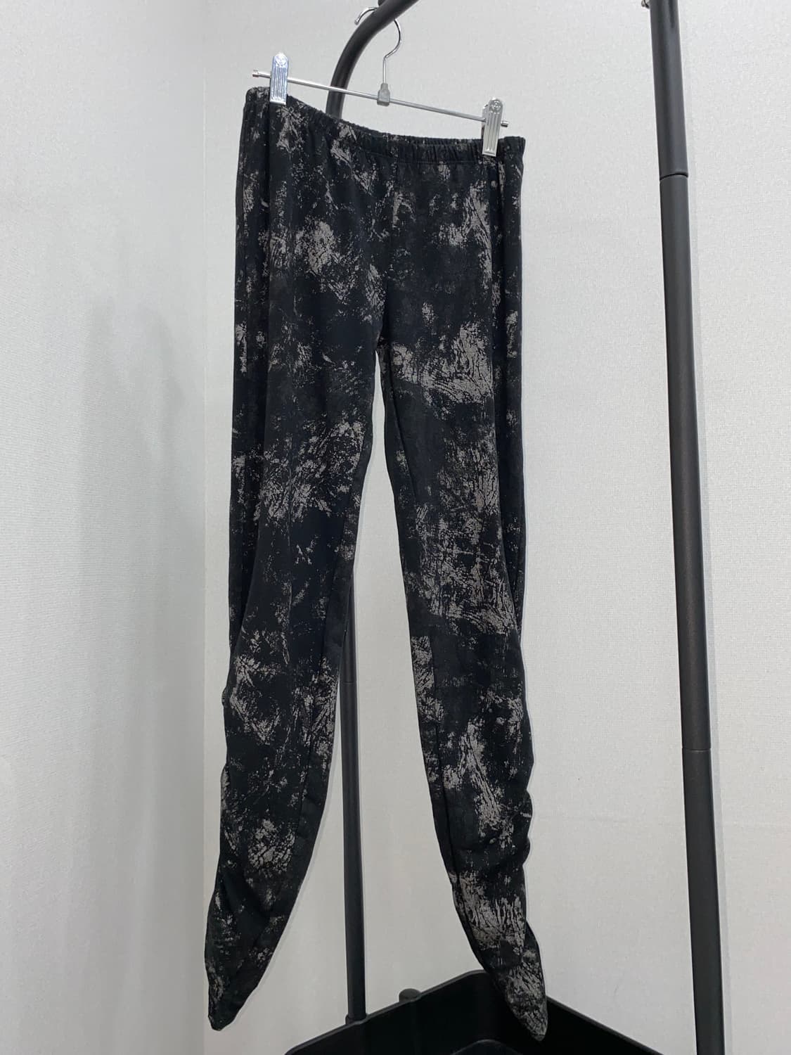 Snow Wash Dye Shirring Leggings 상품이미지2