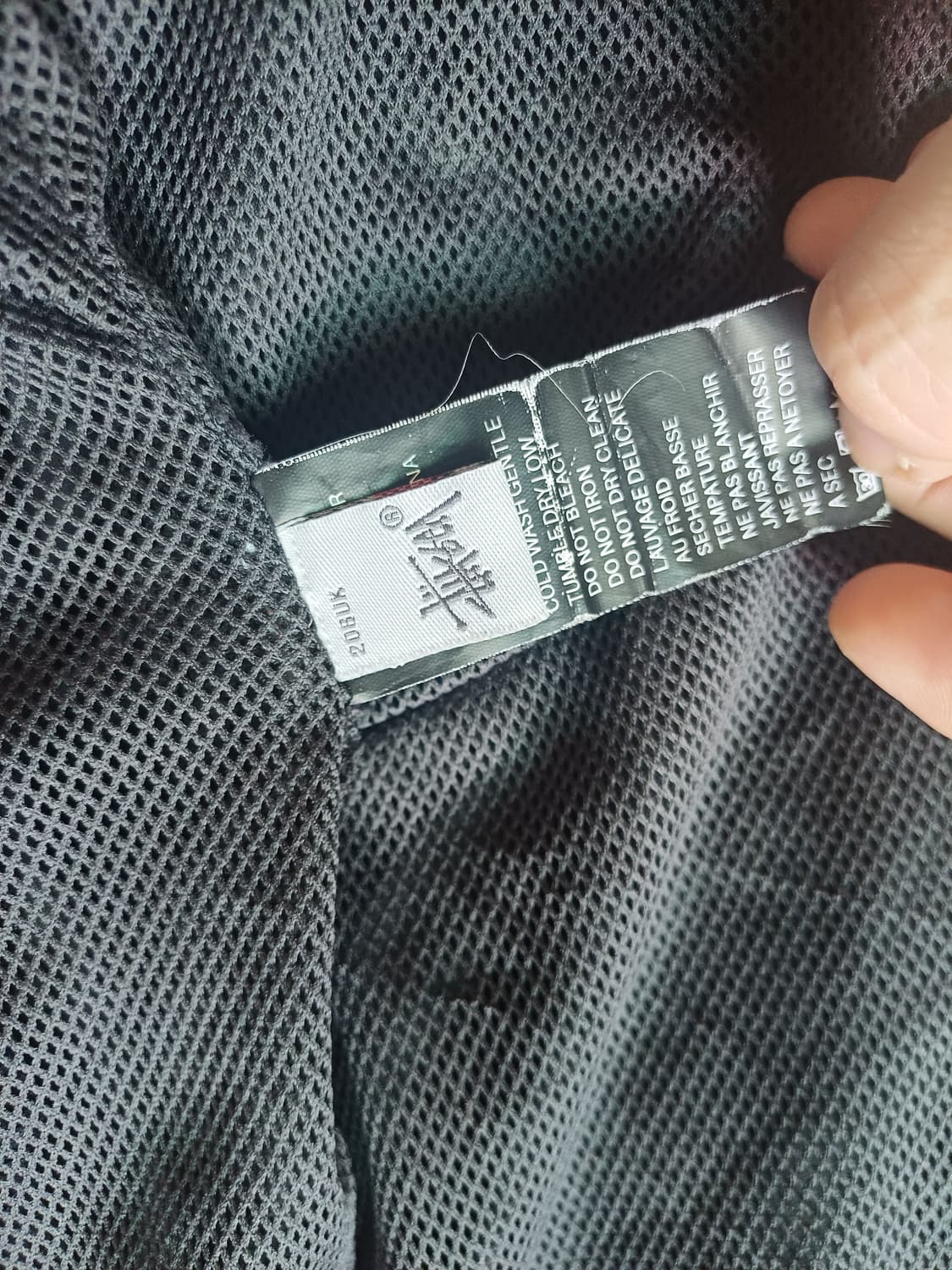 90s 스투시 바람막이 블랙 L 정품 상품이미지4