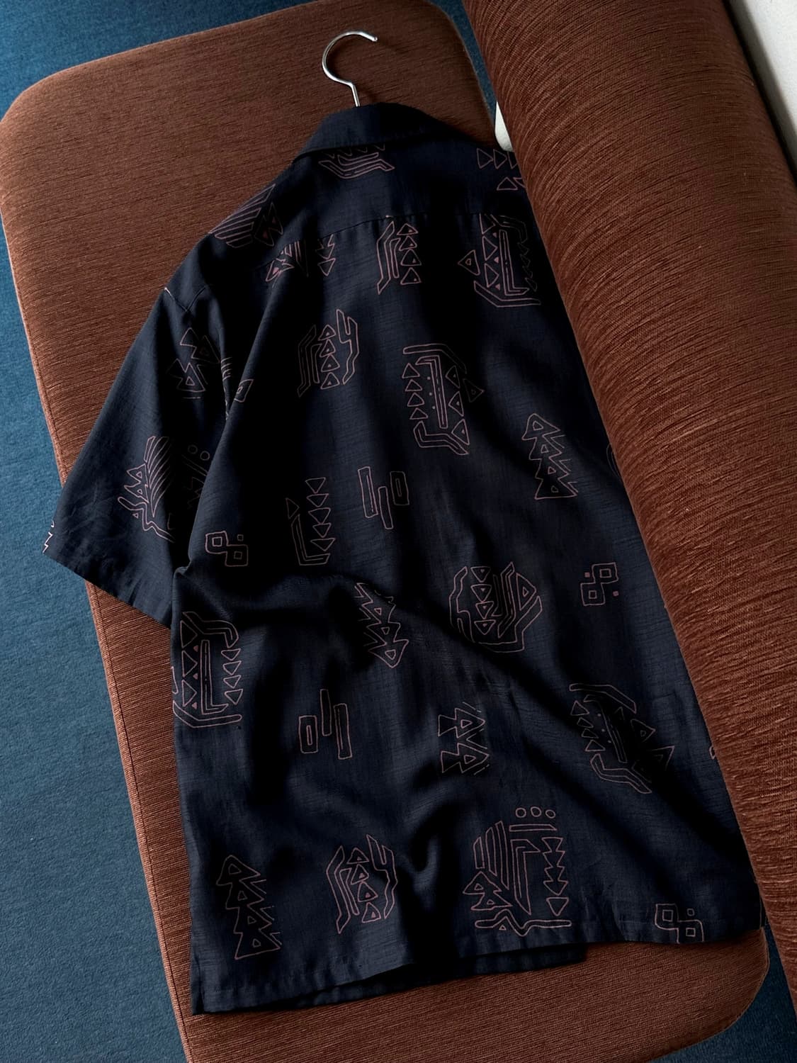 High count design pattern H/S shirt 상품이미지6