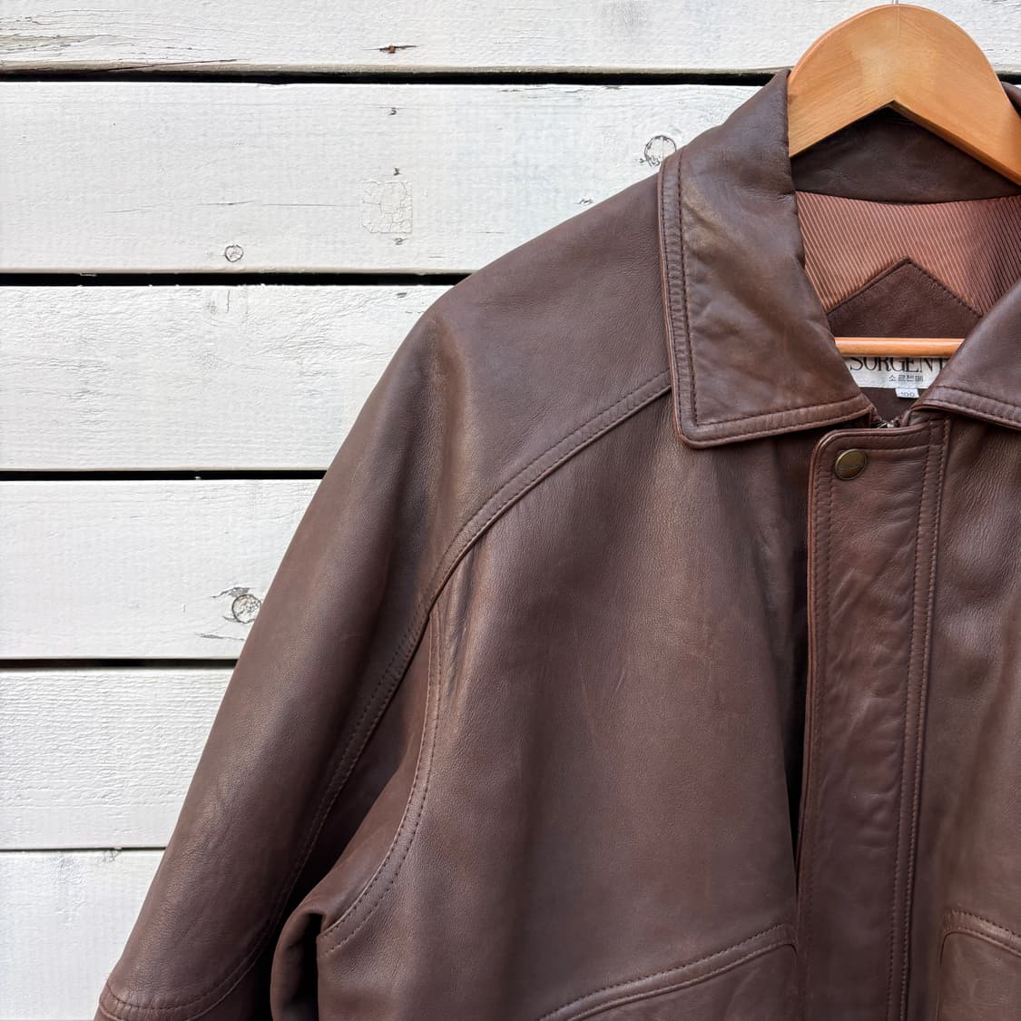 Vintage 빈티지 레더 가죽 자켓 상품이미지2