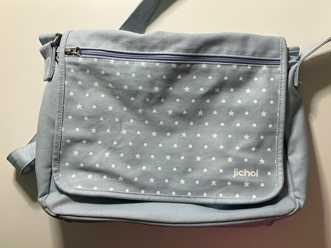지초이 파르코 에디션 메신저백 스카이블루 상품이미지1