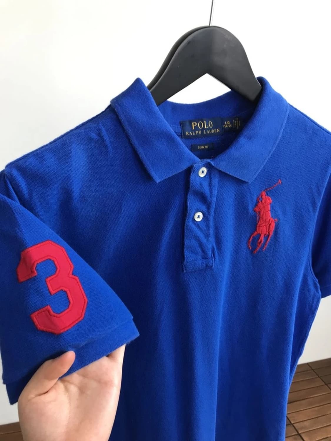 Polo Ralph Lauren Big Pony Blue Polo 상품이미지6