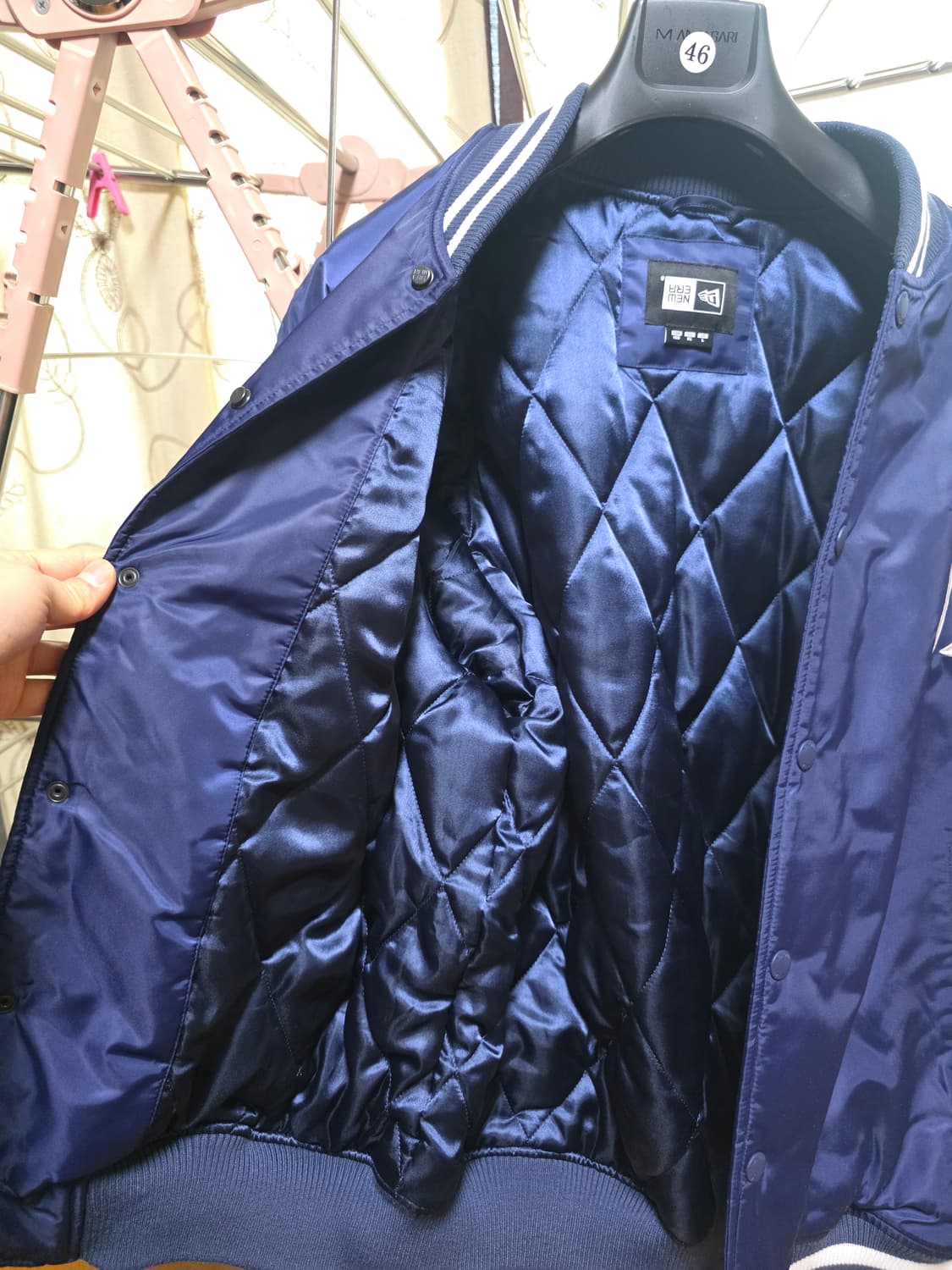 뉴에라 뉴욕양키스 스타디움 자켓 네이비(105~110) 상품이미지3