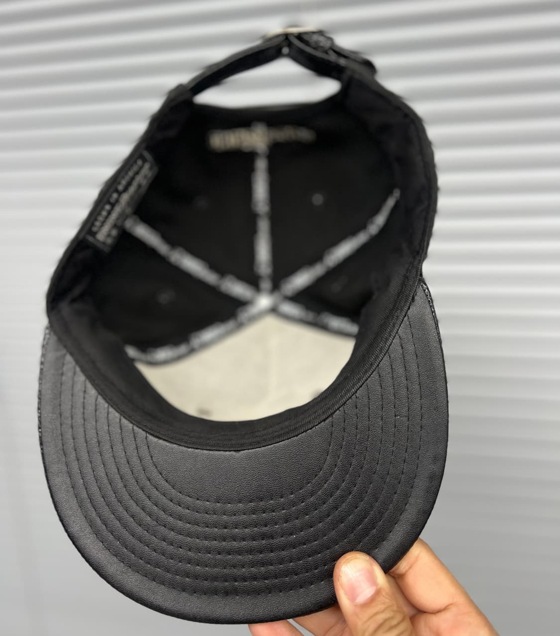 디나인(Dnine) 블랙 스냅백 상품이미지8