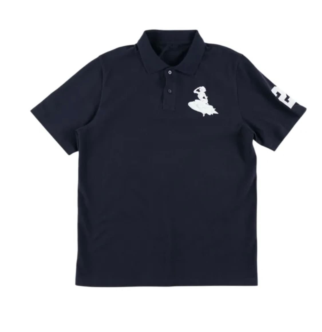 ertr Cosmic Girl Pique T-shirt Navy 상품이미지1