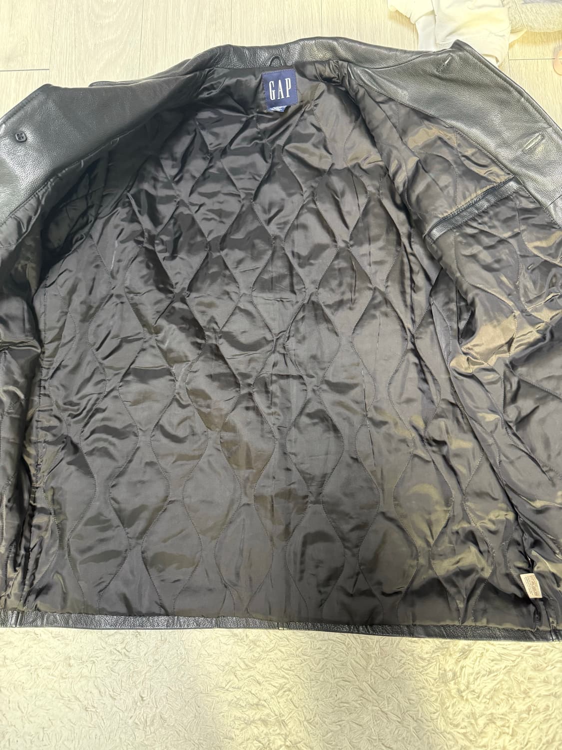 (XL) gap 올드갭 레더 카코트 코트 상품이미지7