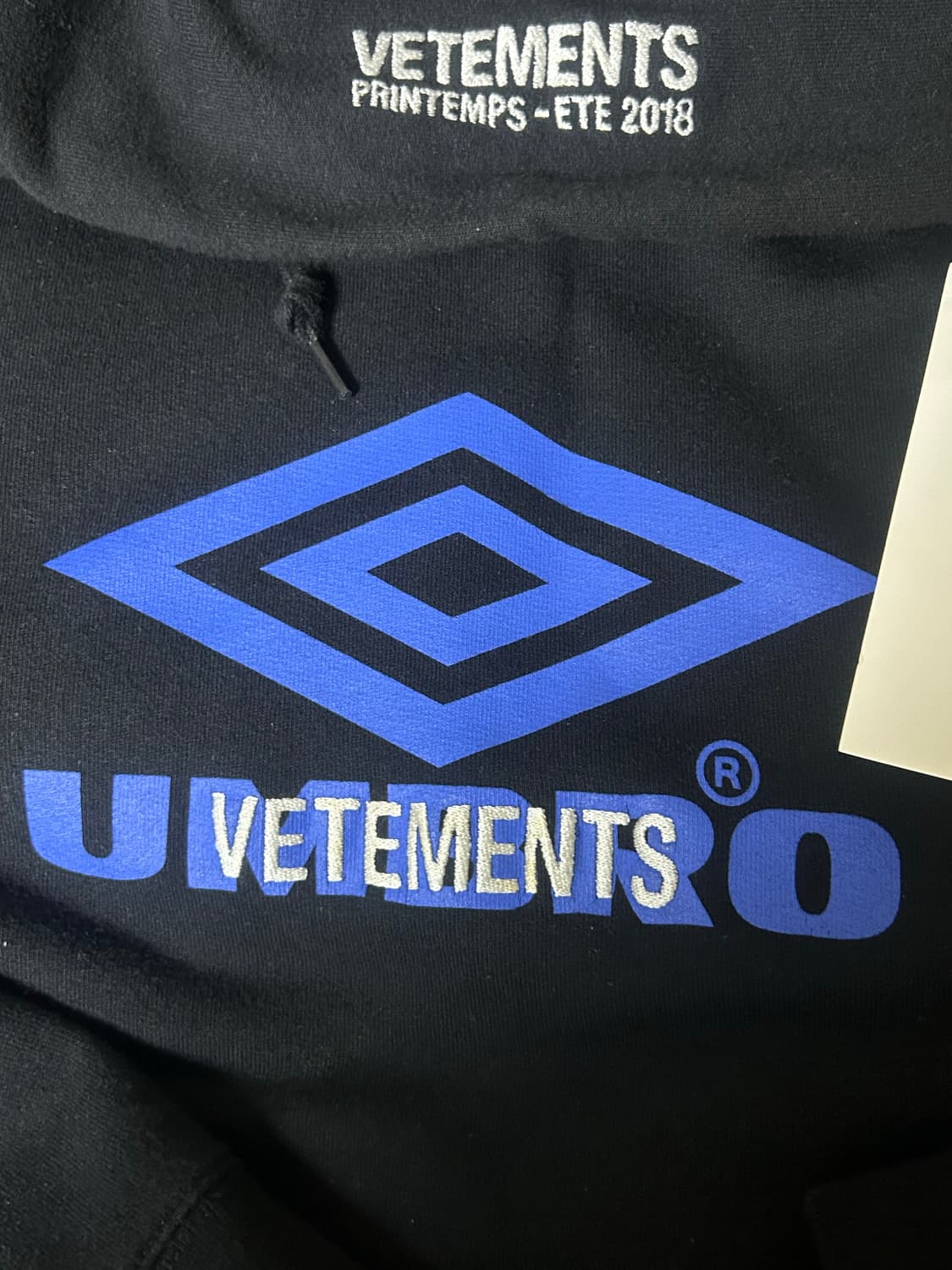 [M]베트멍 엄브로 후드티 블랙 상품이미지3