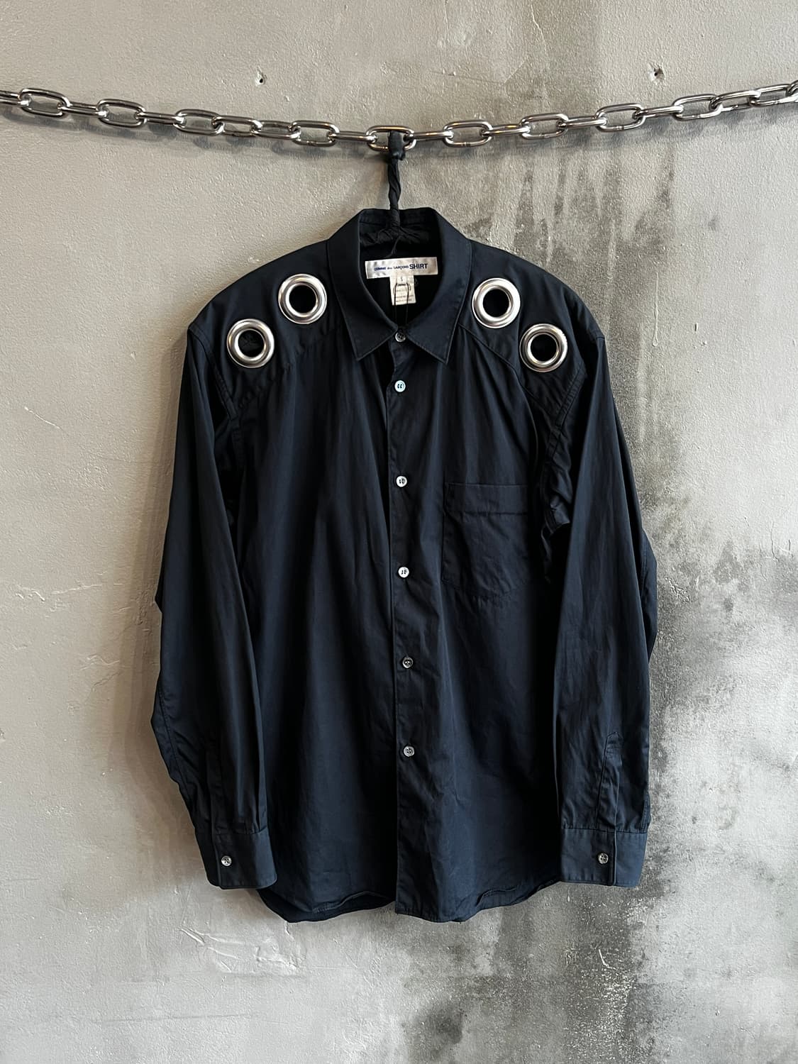 22aw꼼데가르송 셔츠 아일렛 셔츠 상품이미지2