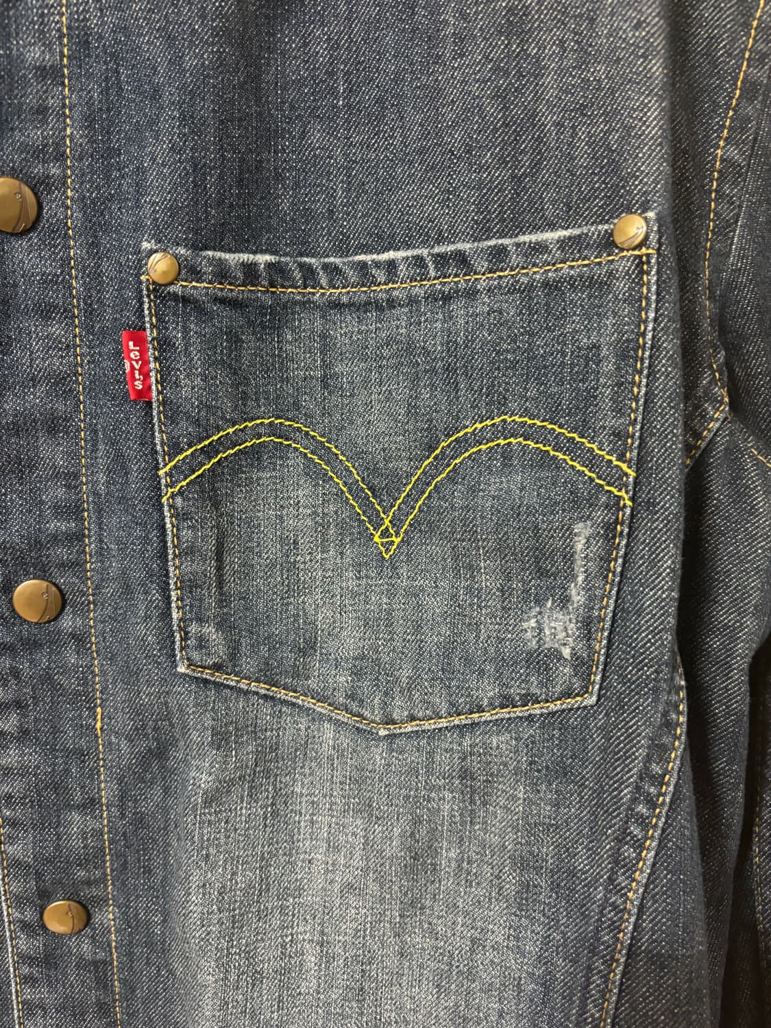 리바이스 엔지니어드진 데님 청자켓  상품이미지4