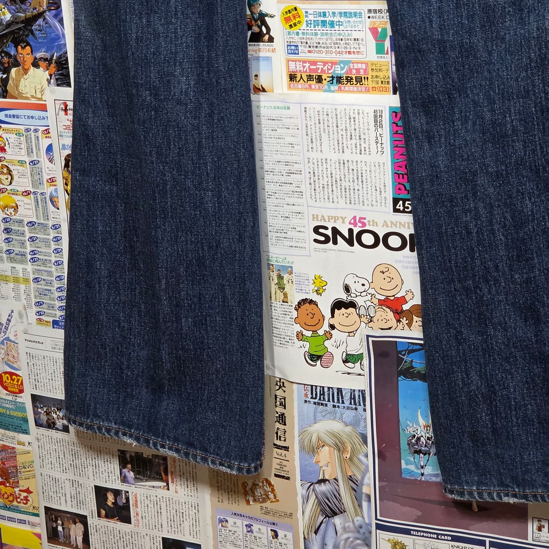 캘빈클라인 진청 플레어 부츠컷 데님 팬츠 상품이미지4