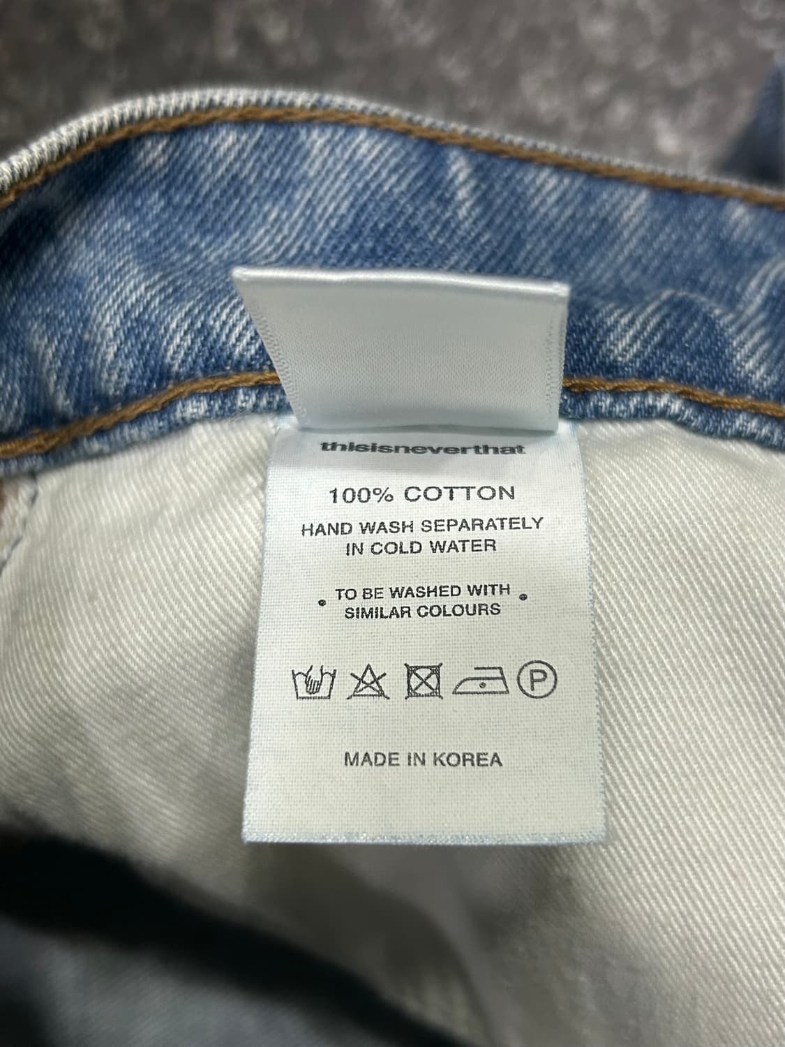 디스이즈네버댓 데님 청바지 여성 S사이즈 상품이미지7