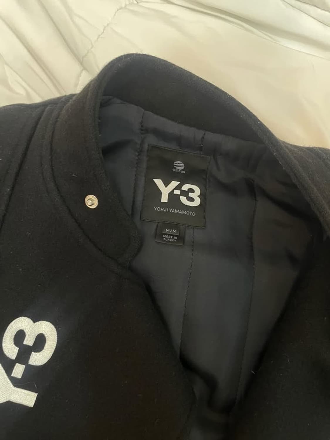 Y-3 요지 야마모토 멜튼 울 라이더스 자켓 상품이미지2