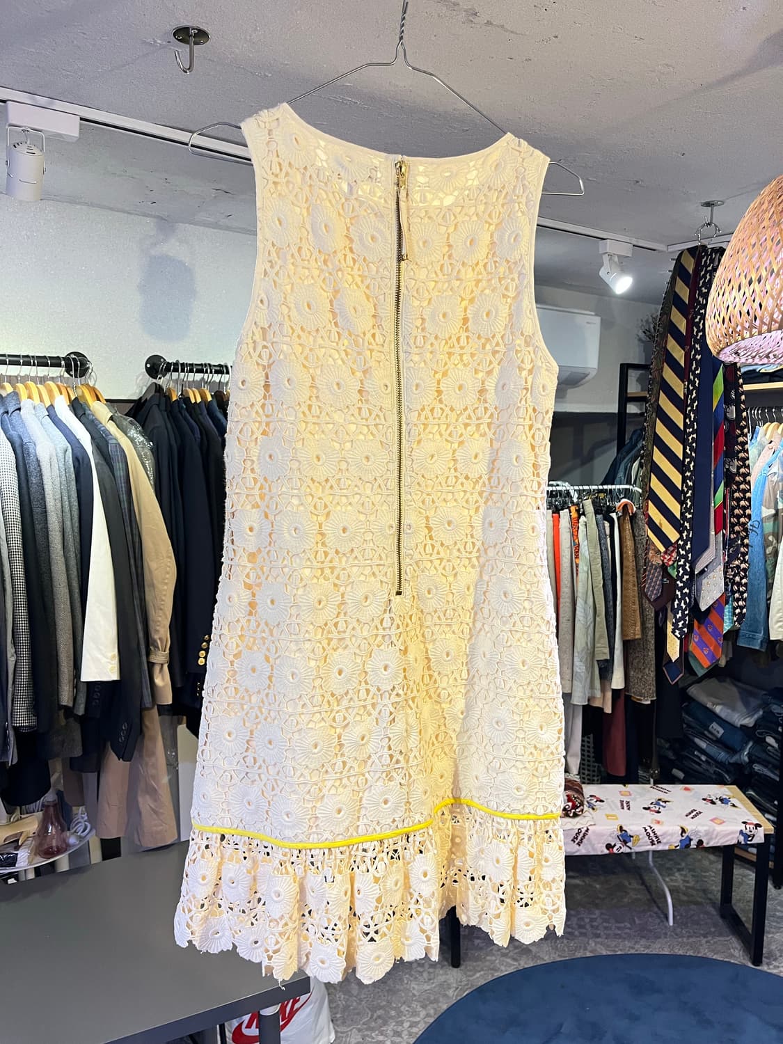 쥬시 꾸뛰르 플로럴 레이스 원피스 상품이미지2