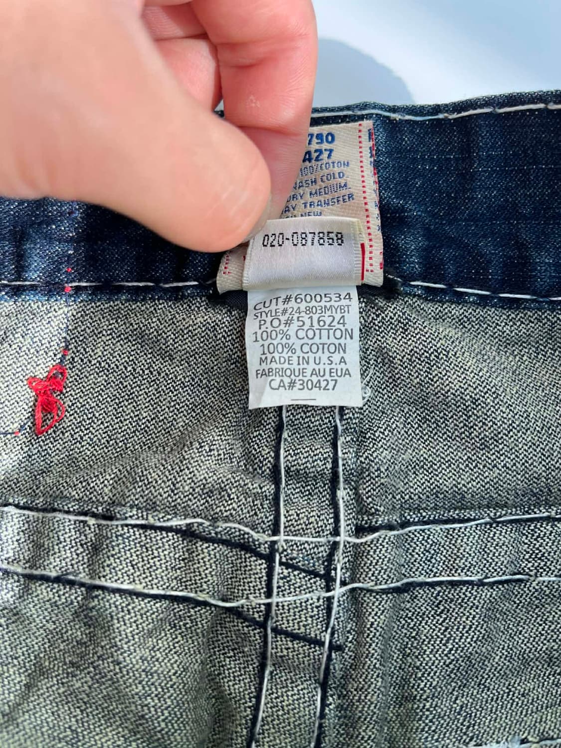 트루릴리젼 조이 슈퍼T 부츠컷 데님 플레어진 팬츠 상품이미지5