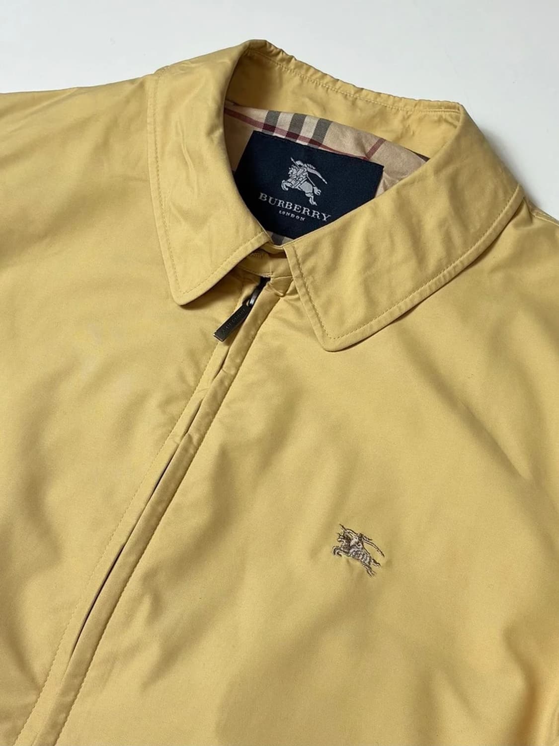 버버리 00's 퍼티그 탠저린 블루종 자켓 PN8094 상품이미지3