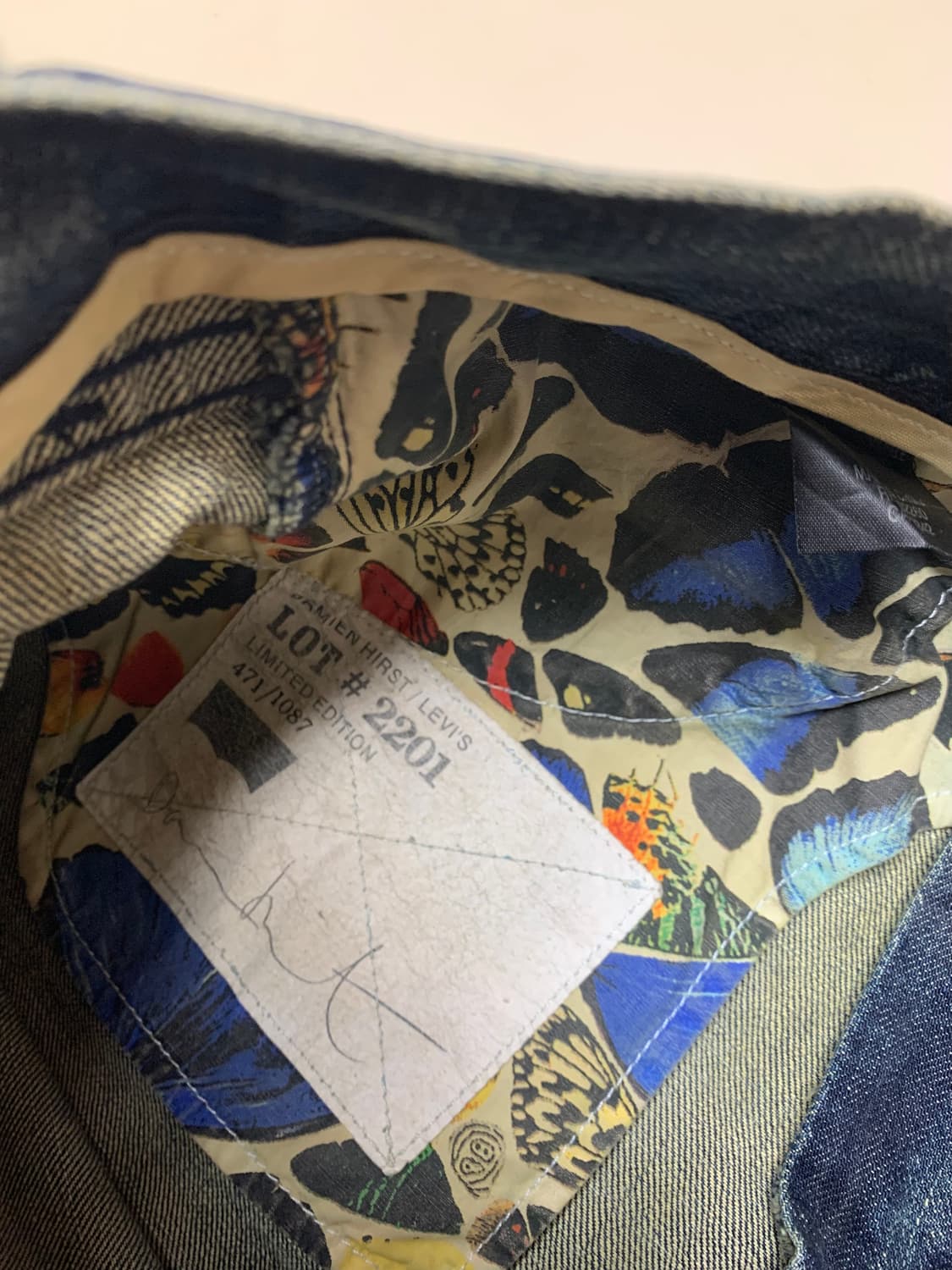 [32] 리바이스 x 데미안 허스트 스컬 데님 한정판 상품이미지8