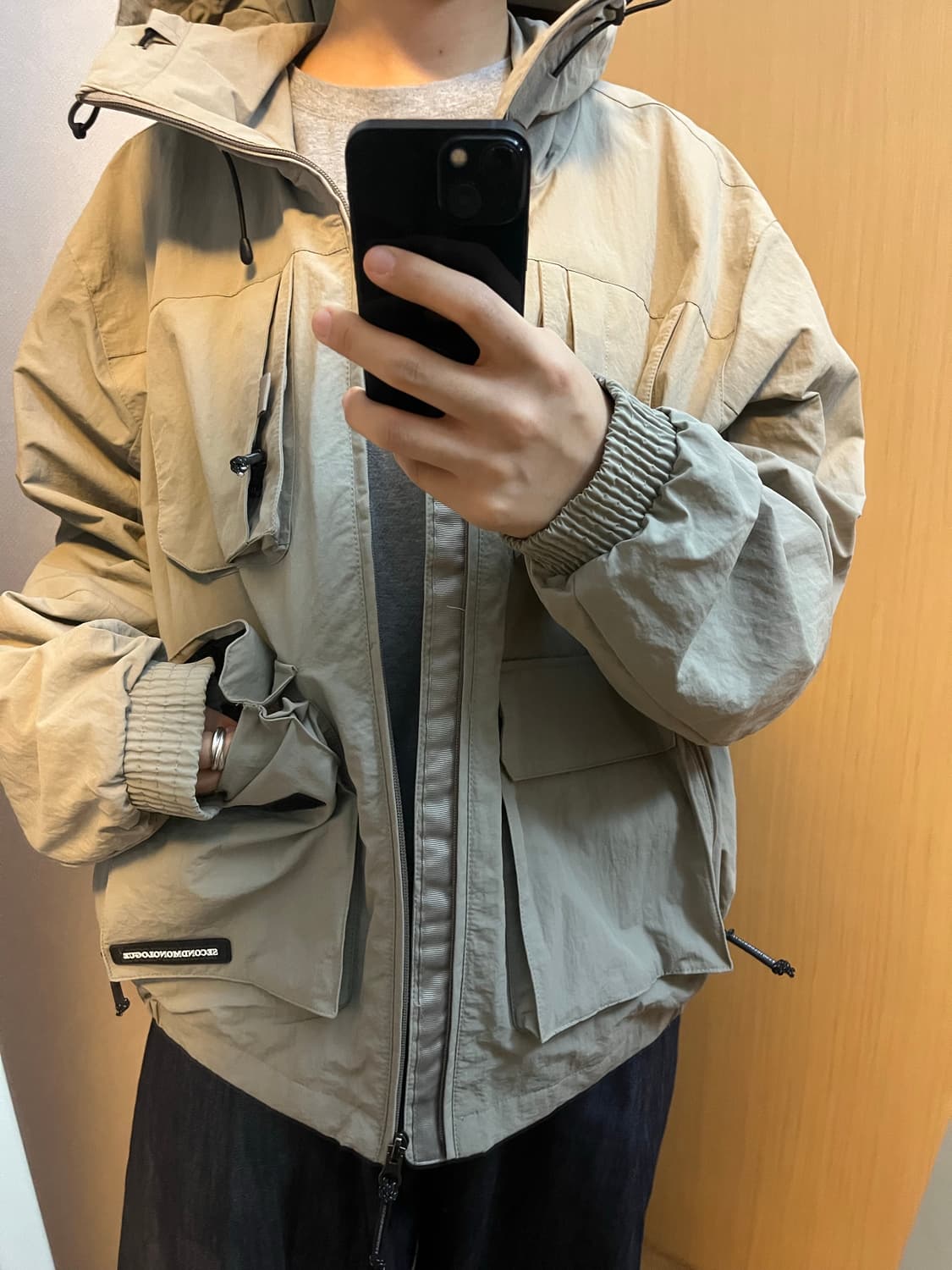 세컨모놀로그 바람막이 상품이미지1