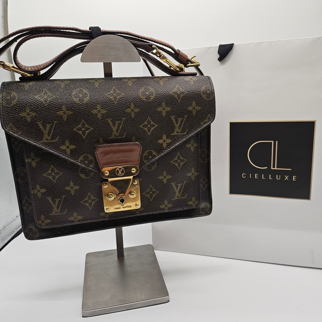 정품 루이비통 몽소 토트 숄더백 상품이미지1