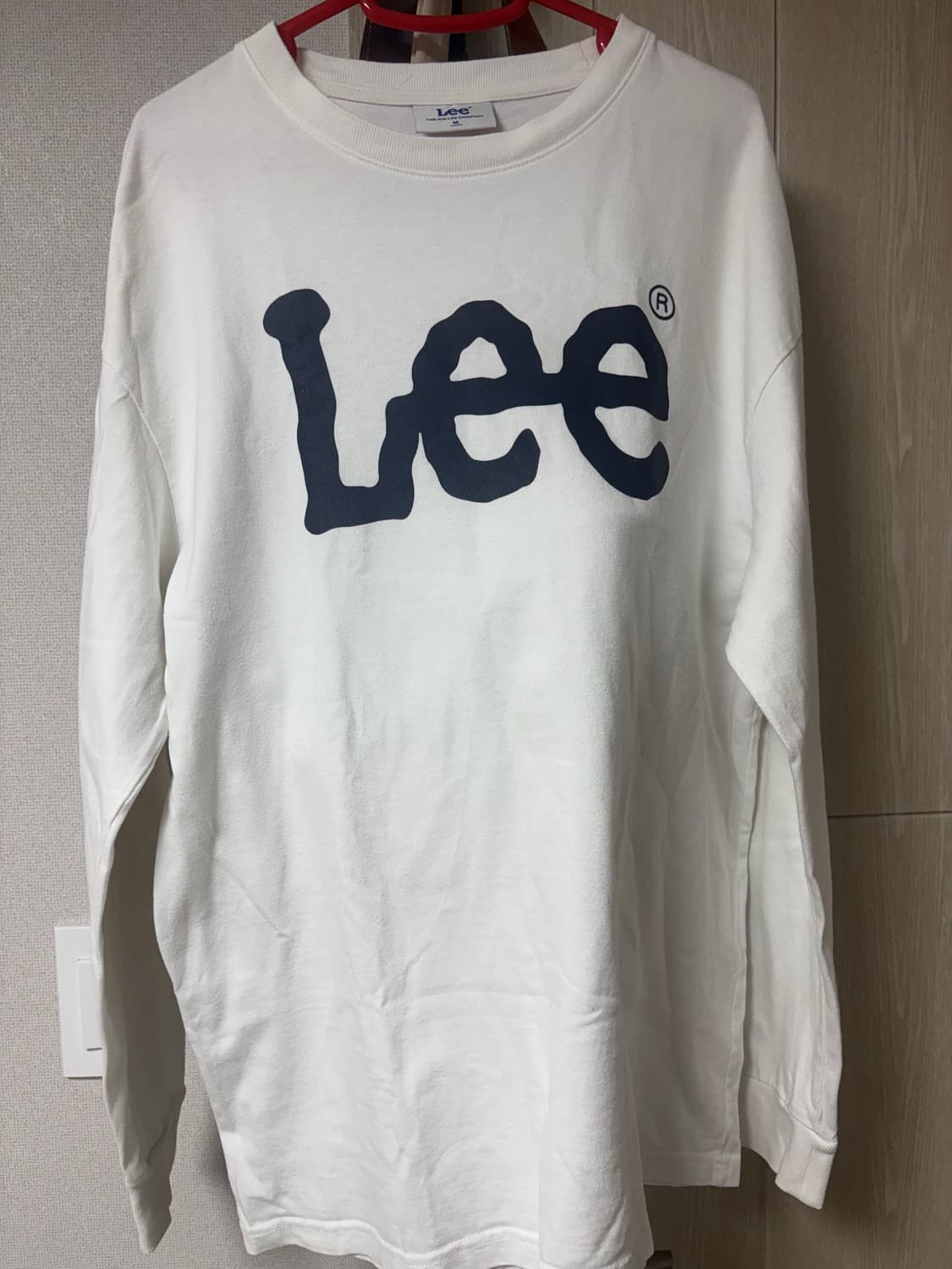 Lee 롱슬리브 화이트  상품이미지1