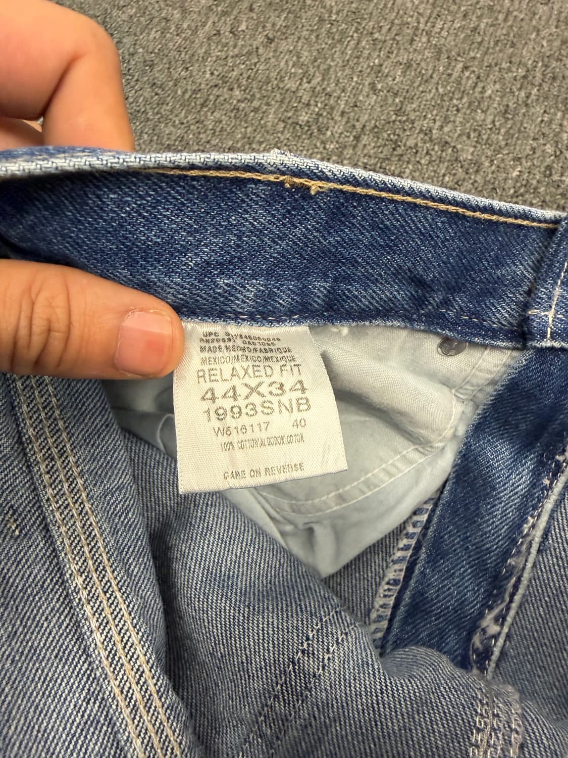 OS) 디키즈 빈티지 카펜터 데님 쇼츠 상품이미지3