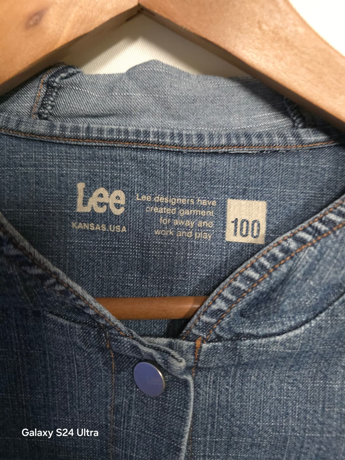 Lee 리 후드 데님 쟈켓 100 ✨️정품✨️
 상품이미지3