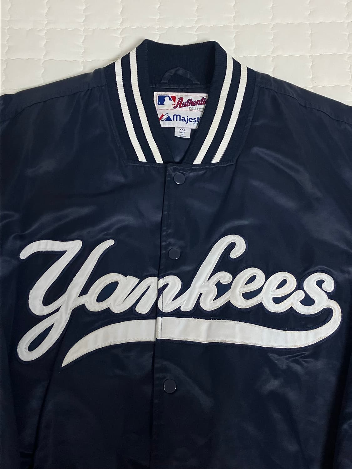 마제스틱 뉴욕 양키스 스타디움 자켓 XXL 상품이미지2