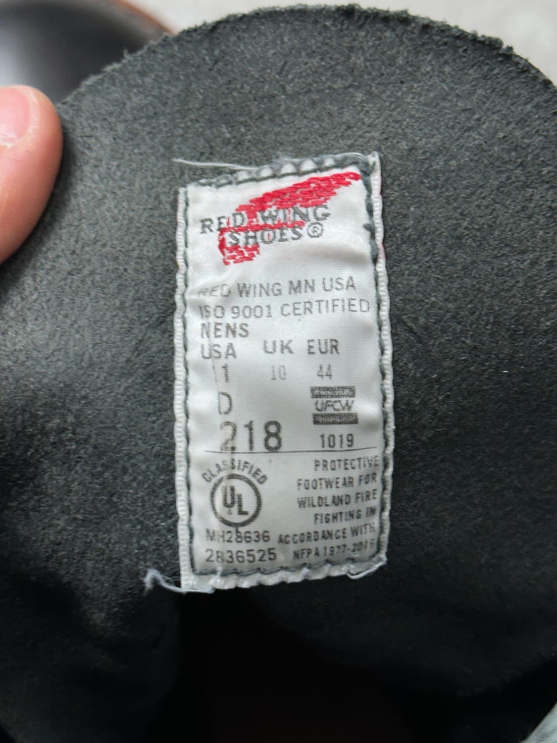 OG USA Made 레드윙 로거 218 오스틴버틀러 상품이미지10