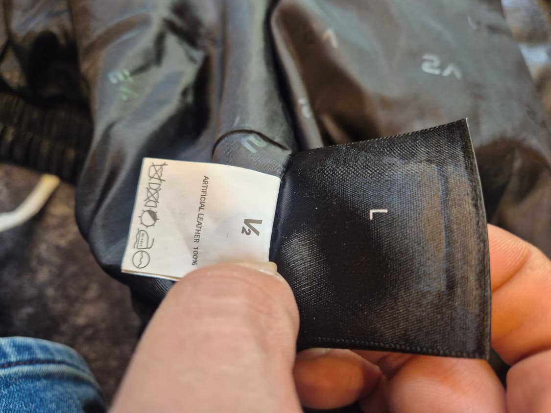 #V2 #비건 레더 자켓입니다 -L  상품이미지6