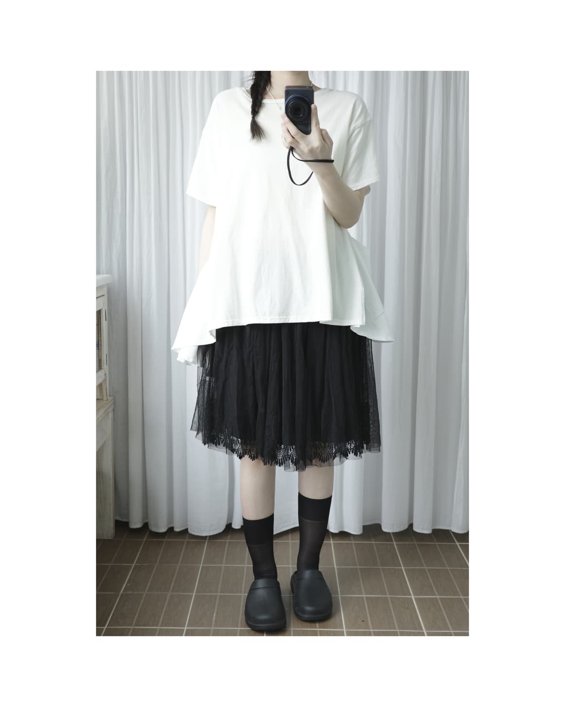 Lunacion pleats tee 상품이미지3