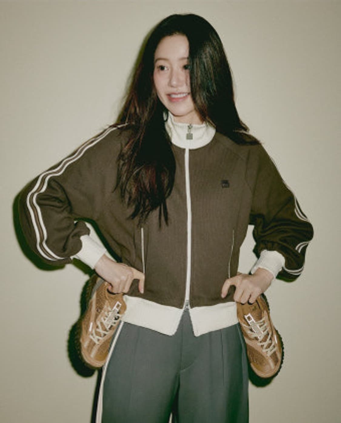 휠라 에샤페v2 브라운 스니커즈 240 상품이미지8