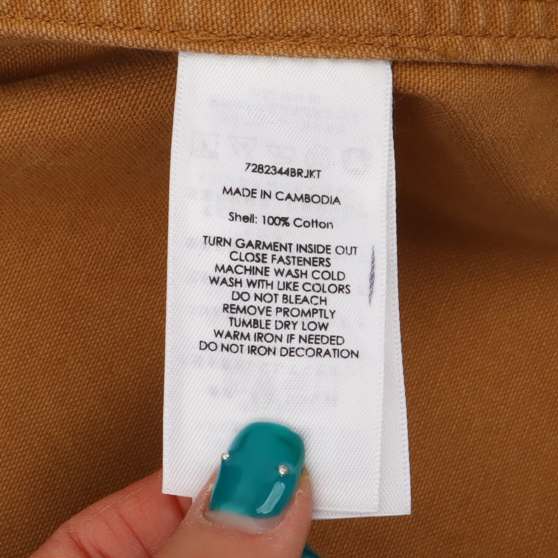 데님앤서플라이 리버맨 프린팅 캔버스 워크 자켓 상품이미지9