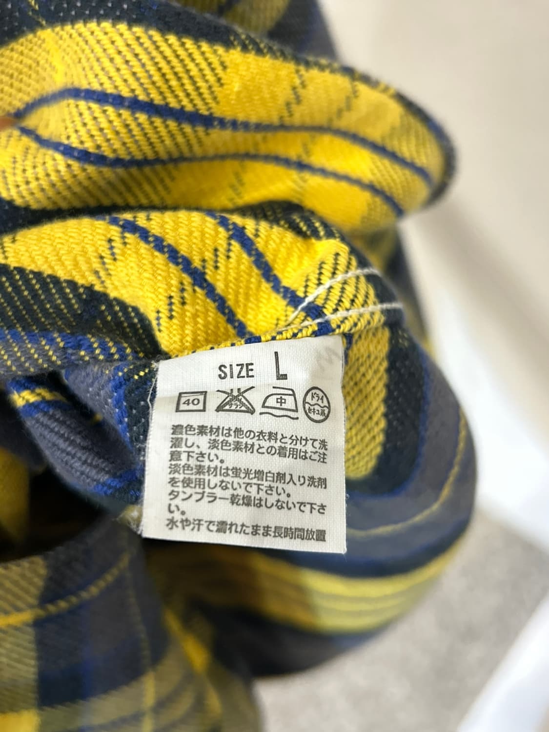 리바이스 오리지널 체크 셔츠 상품이미지5