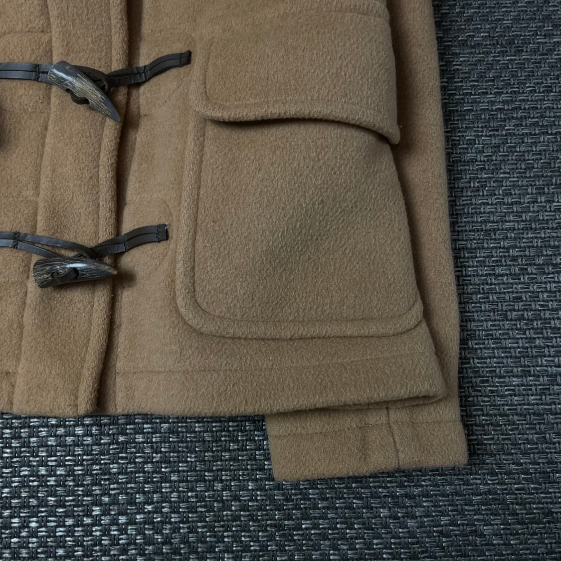 CALIBURN 키즈 베이지 떡볶이 더플코트 34 상품이미지5