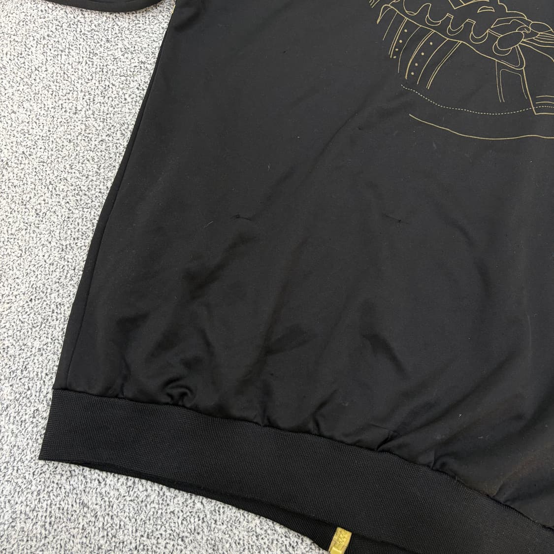 실측 아디다스 골드 파이어버드 슈즈 져지 0303J 상품이미지5