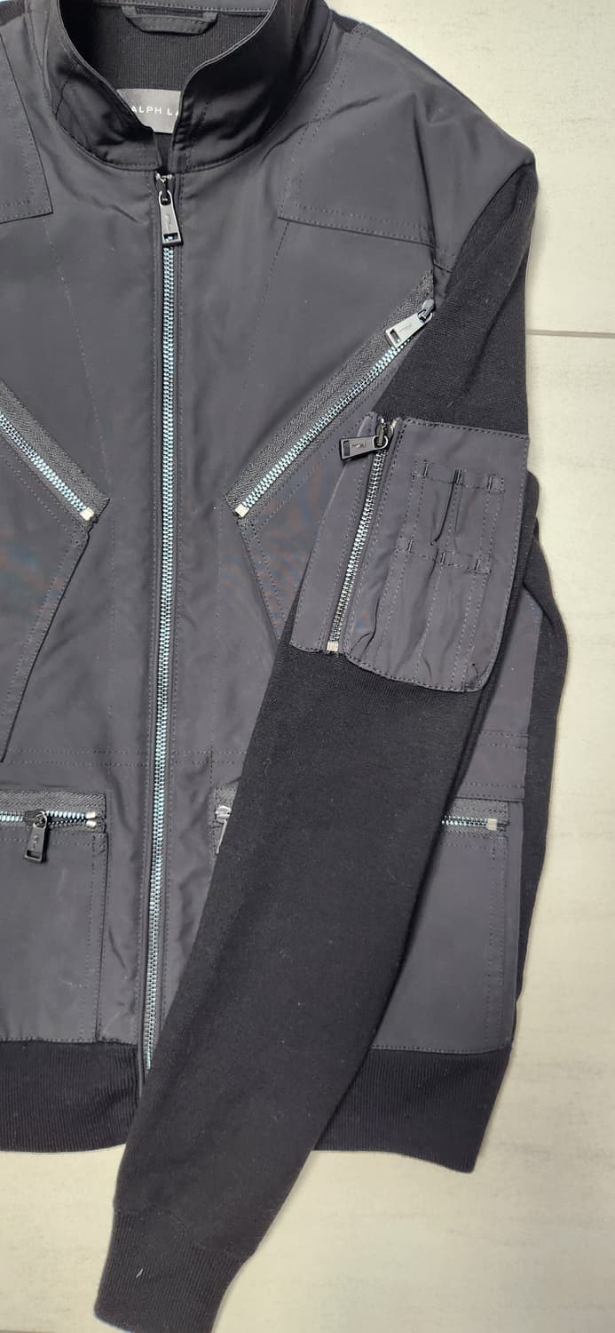 폴로 블랙라벨 나일론 니트집업 M 상품이미지3