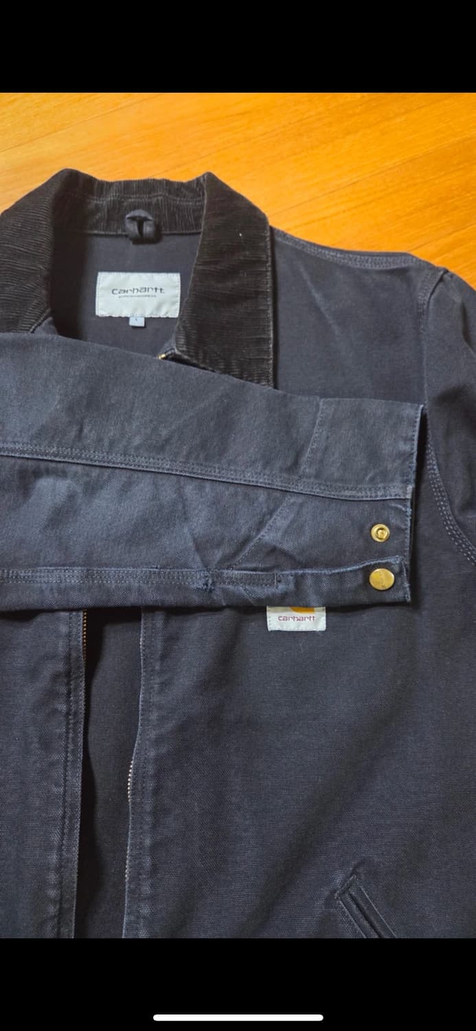 칼하트 디트로이트 자켓 블랙 L 상품이미지5