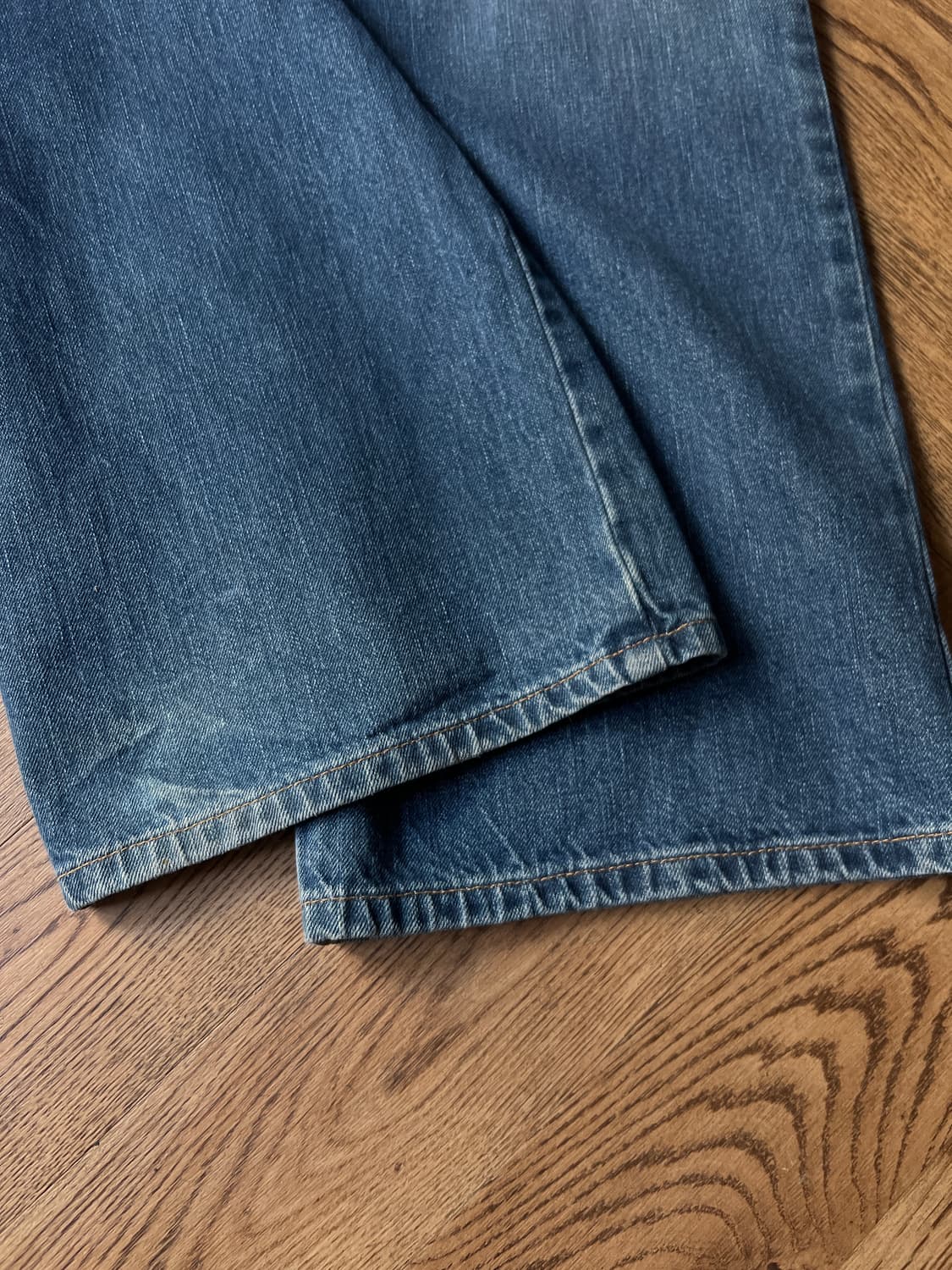 [38]칼하트 USA 빈티지 워싱 와이드 스트레이트 워크 데님 팬츠 상품이미지7